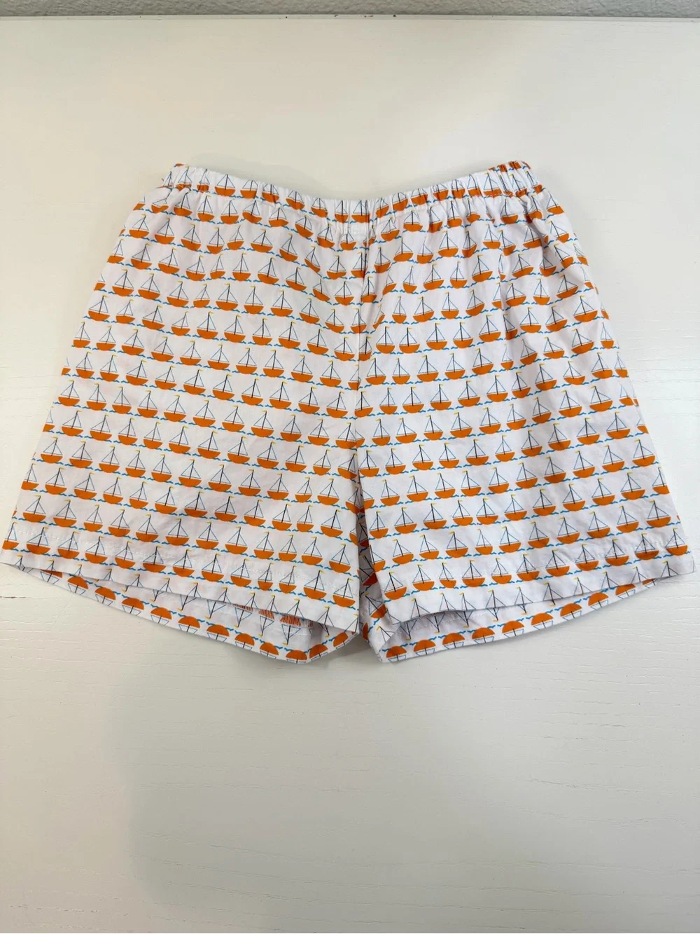 Boys Sailboat Polo + Trunk Shorts Set 5/6